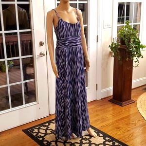 Eddie Bauer Maxi polyester spandex sport/camping dress. Size L